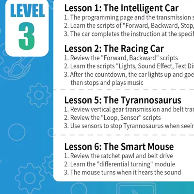 Level 3 syllabus
